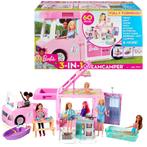 Barbie 3in1 Droom Camper And Accessoires (Barbie Poppen)