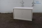 Roldeurkast | Jong gebruikt | Wit | 1 legbord | LK246, Verzenden, Gebruikt