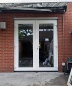 Kunststof dubbele deuren - Standaard voorraad- Meneer Kozijn, Doe-het-zelf en Verbouw, Nieuw, Glas, Buitendeur, 200 tot 215 cm