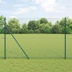 vidaXL Hexagonaal Heining Groen 1,6x50 m Staal, Verzenden, Nieuw