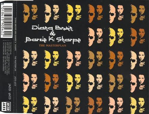 cd single - Diana Brown &amp;  Barrie K Sharpe - The Mast..., Cd's en Dvd's, Cd Singles, Zo goed als nieuw, Verzenden