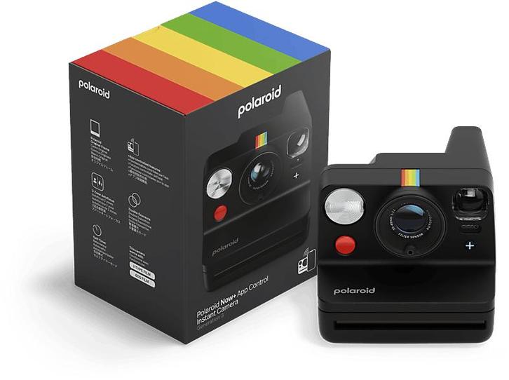 Polaroid -  Now+ Generation 3 -  Instant Camera - Black, Audio, Tv en Foto, Fotocamera's Analoog, Nieuw, Polaroid, Verzenden