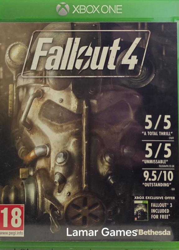 Fallout 4 (xbox one tweedehands game), Spelcomputers en Games, Games | Xbox One, Zo goed als nieuw, Ophalen of Verzenden