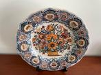 Tichelaar Makkum - Wandbord - Polychroom floraal decor -