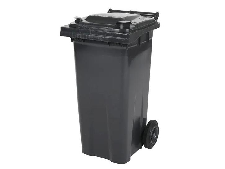 Vuilcontainer 120 liter 2-wiel antraciet, Zakelijke goederen, Kantoor en Winkelinrichting | Magazijn, Stelling en Opslag, Ophalen of Verzenden