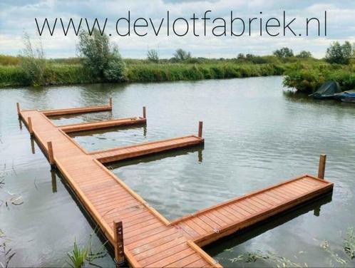 vlonder, drijvende steigers, jol, vlot, drijvend terras,, Watersport en Boten, Overige Watersport en Boten, Nieuw