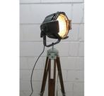 Theater Lamp - Staande lamp - Aluminium, Staal, Hout, Antiek en Kunst