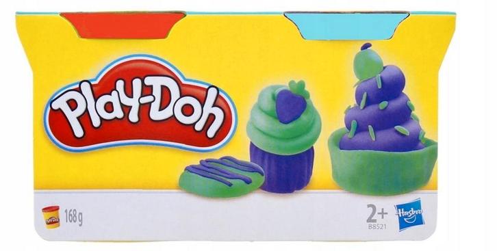 Play-Doh Klei - 2 Potjes - Assorti kleuren (Nieuw), Kinderen en Baby's, Speelgoed | Overig, Nieuw, Verzenden