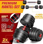 RE:SPORT 2-in-1 halterset, 15-30 kg, halterset verstelbaar,, Verzenden, Nieuw
