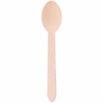 Alpina Houten eetlepels - 16 cm - 50 stuks - Duurzaam en..., Ophalen of Verzenden, Nieuw