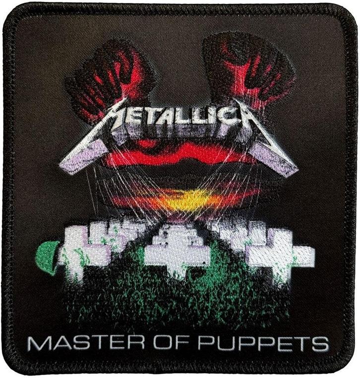 Metallica Master Of Puppets Classic - Patch off. merchandise, Verzamelen, Muziek, Artiesten en Beroemdheden, Kleding, Nieuw, Ophalen of Verzenden