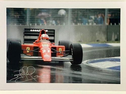 Ferrari - Nigel Mansell - 1989 - Foto, Verzamelen, Automerken, Motoren en Formule 1