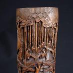 Penselen pot - Bamboe - China - Begin 20e eeuw, Antiek en Kunst