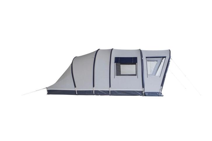 Tunneltent Lacerta Blueline (blauw) (2022), Caravans en Kamperen, Tenten, Gebruikt, tot en met 4, Ophalen