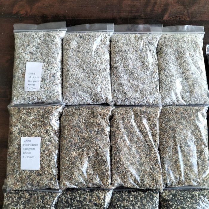 Home made H0 - Modeltrein (33) - ballast, grind, split,, Hobby en Vrije tijd, Modeltreinen | H0