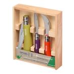 Opinel Zakmes Giftset Garden RVS Beukenhout 3-delig, Nieuw