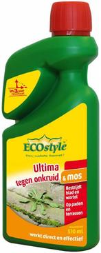 ECOstyle Ultima tegen onkruid & mos 510 ml concentraat, Tuin en Terras, Verzenden