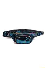 Pailletten Heuptas Oliekleurig Blauw Pailletten Fanny Pack T, Sieraden, Tassen en Uiterlijk, Tassen | Damestassen, Ophalen of Verzenden