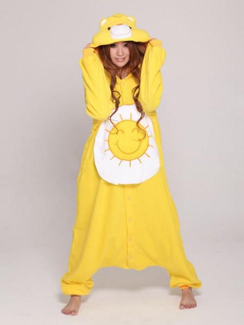 Onesie Troetelbeer Geel S-M Troetelbeertjes Pak Funshine Bea, Kleding | Dames, Carnavalskleding en Feestkleding, Kleding, Nieuw