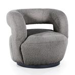 *WOONWINKEL* Eleonora Sharon Draaibare Fauteuil Boucle, Huis en Inrichting, Fauteuils, Verzenden, Nieuw