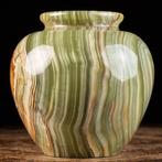 Vaas - Eerste Keuze Mexicaans Groen Onyx - Elegante vaas -