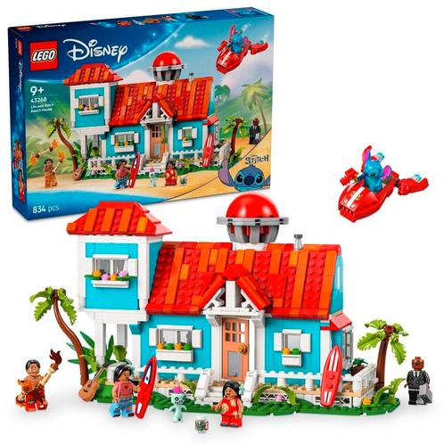 LEGO Disney 43268 Lilo en Stitch Strandhuis, Kinderen en Baby's, Speelgoed | Duplo en Lego, Nieuw, Verzenden