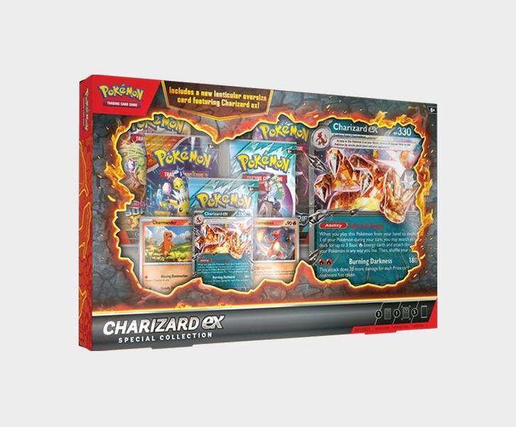 Pokemon Charizard Ex Special Collection Box, Hobby en Vrije tijd, Verzamelkaartspellen | Pokémon, Overige typen, Nieuw, Foil, Verzenden