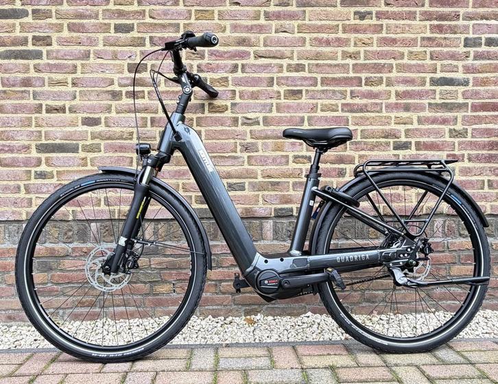 43 cm. /Kettler Quadriga.Belt /Bosch performance middenmotor, Fietsen en Brommers, Elektrische fietsen, Minder dan 47 cm, 50 km per accu of meer