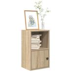 vidaXL Boekenkast 31x24x52 cm bewerkt hout sonoma, Huis en Inrichting, Verzenden, Nieuw, Overige houtsoorten