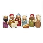 Kerststal figuren | Decoris | Tot 9.5 cm | Set van 8, Diversen, Verzenden, Nieuw