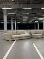 Linteloo Mauro | Beige Boucle | NIEUWSTAAT + Garantie, 300 cm of meer, Ophalen of Verzenden, Zo goed als nieuw, Bank Hoekbank Bankstel Bankje Loungebank Banken Chaise Lounge 