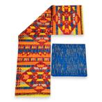 Afrikaanse stof - Two-Tone print Polycotton - 6 yard Combina, Ophalen of Verzenden, Nieuw