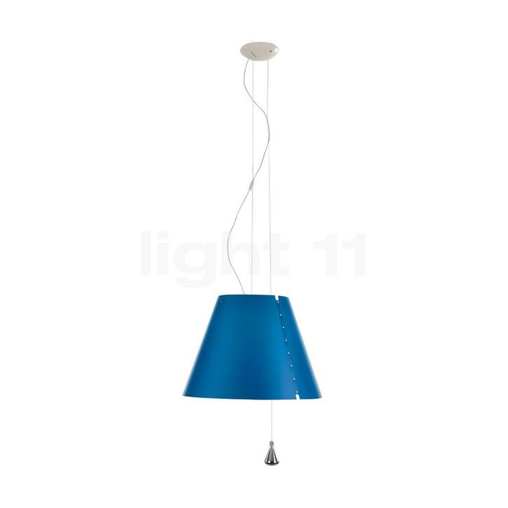 Luceplan Costanza Hanglamp, lampenkap petrol blauw - ø¸40, Huis en Inrichting, Lampen | Hanglampen, Nieuw, Verzenden