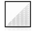 LED paneel Premium | Back-Lit | 60x60 cm | 30 watt | Zwart |, Verzenden, Nieuw in verpakking, Overige typen