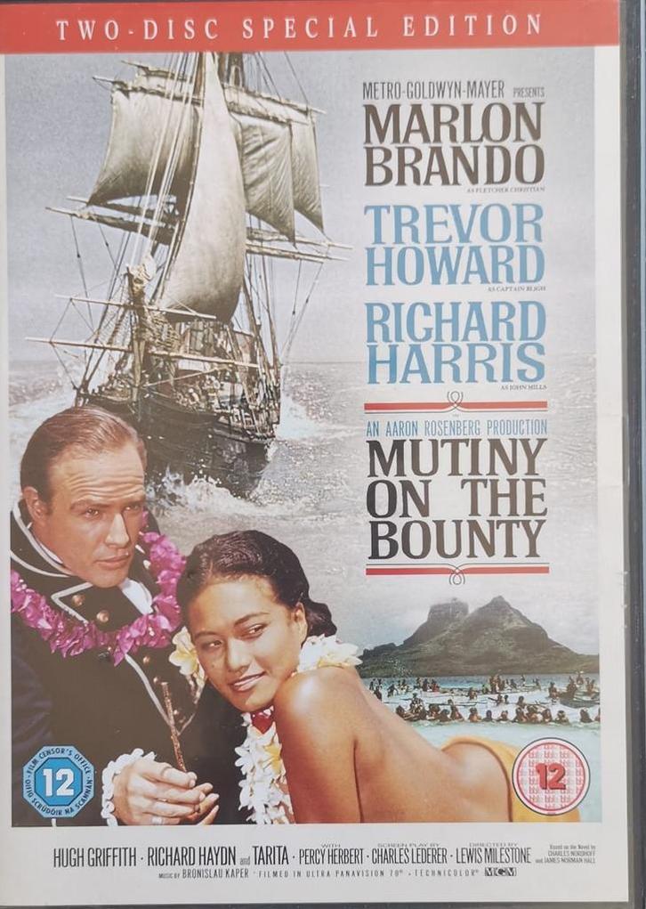 Mutiny on the Bounty (2 disc)               Gratis verzenden, Cd's en Dvd's, Dvd's | Tv en Series, Zo goed als nieuw, Overige genres