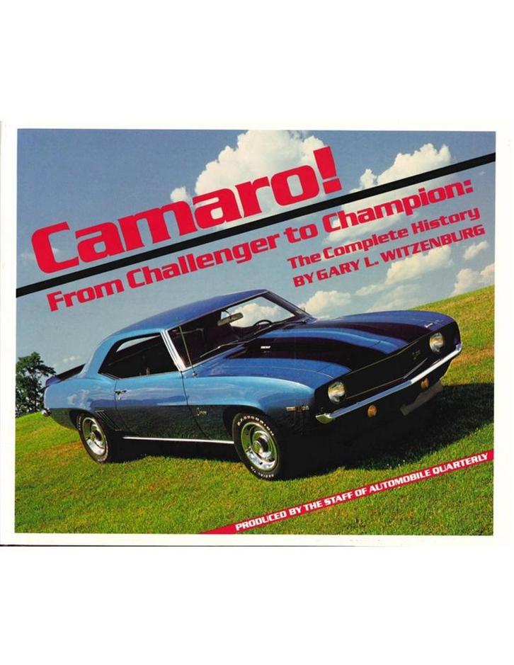 CAMARO FROM CHALLENGER TO CHAMPION: THE COMPLETE HISTORY, Boeken, Auto's | Boeken, Chevrolet