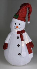 Christmas Decoration Sneeuwpop decoratie figuur/beeld - 200, Verzenden, Nieuw
