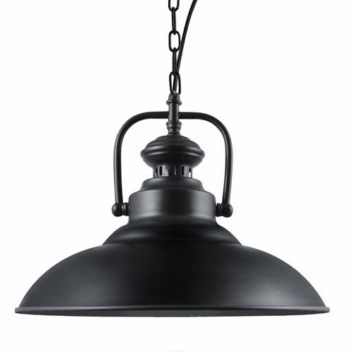 Hanglamp Design Iceland - Zwart, Huis en Inrichting, Lampen | Plafondlampen, Nieuw, Ophalen of Verzenden