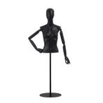 Torso 1/2 dame GAGA zwart met houten armen