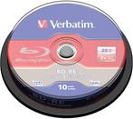 Verbatim | BD-RE | 25 GB | 2x Speed | in Cakebox | 10 Stuks, Nieuw, Verzenden