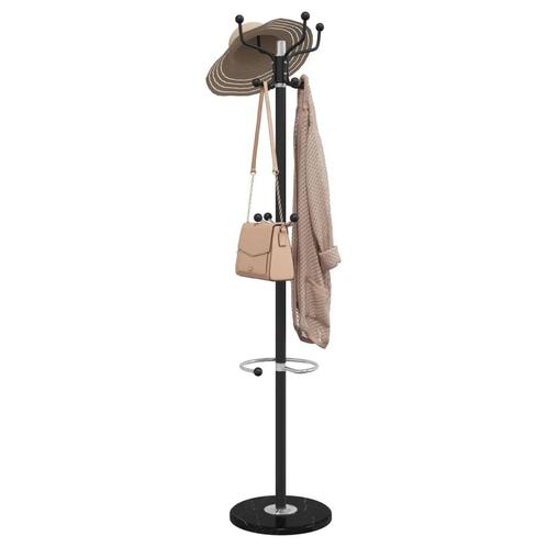 vidaXL Kapstok met parapluhouder 180 cm gepoedercoat ijzer, Huis en Inrichting, Woonaccessoires | Kapstokken, Nieuw, Verzenden