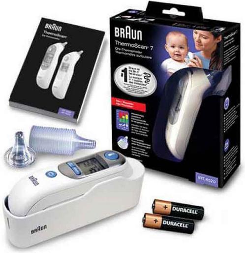 Braun IRT 6520 ThermoScan 7 MNLA - Oorthermometer, Kinderen en Baby's, Overige Kinderen en Baby's, Verzenden