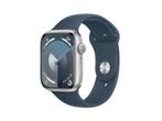 Apple Watch Series 9 41mm / SV - Zilver, Verzenden, Zo goed als nieuw