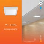 LED Downlight Opbouwspot - LED Paneel Slim - Brinton Thin -, Ophalen of Verzenden, Nieuw, Minder dan 50 watt, Lamp met armatuur
