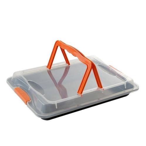 Florina Likoris rechthoekige bakvorm met deksel 42 x 29 x 4, Huis en Inrichting, Keuken | Keukenbenodigdheden, Ophalen of Verzenden