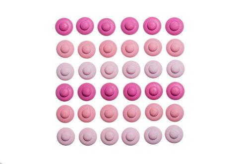 Grapat - Mandala Bloem (roze) 36st - Grapat, Kinderen en Baby's, Speelgoed | Overig