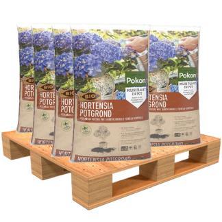 Hortensia potgrond pallet | 1050 L | Pokon (Bio-label), Tuin en Terras, Aarde en Mest, Verzenden