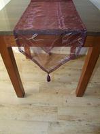 Chique tafelloper loper Kerst transparant div. kleuren NIEUW, Huis en Inrichting, Ophalen of Verzenden, Nieuw, Rechthoek, Binnen