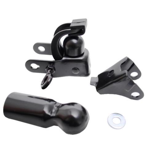 Amigo Stevige metalen fietsaanhanger koppeling - zwart -..., Fietsen en Brommers, Fietsonderdelen, Nieuw, Ophalen of Verzenden