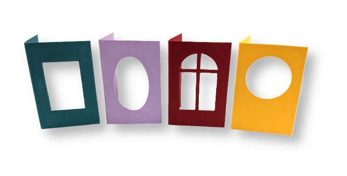 Passe-partout Kaart mini 3,3 x 4,8 cm 40 stuks, Hobby en Vrije tijd, Kaarten | Zelf maken, Verzenden